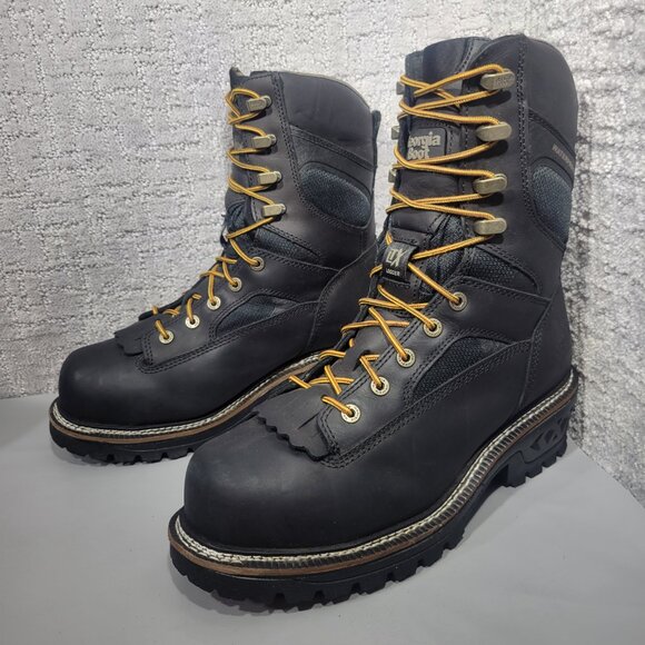 Georgia LTX Logger 9" Composite Toe Mens Size US 9M Waterproof Work Boot GB00619 - Picture 4 of 15
